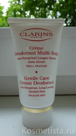 Dezodor krém Clarinsés gyengéd krém dezodor vélemények