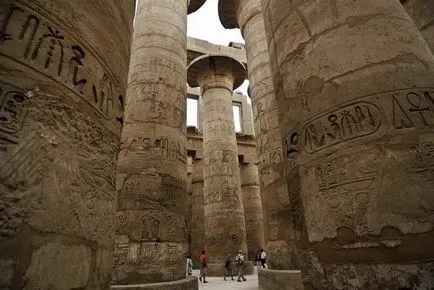 A templom komplexum Karnak