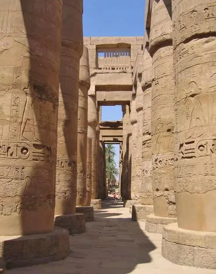 A templom komplexum Karnak