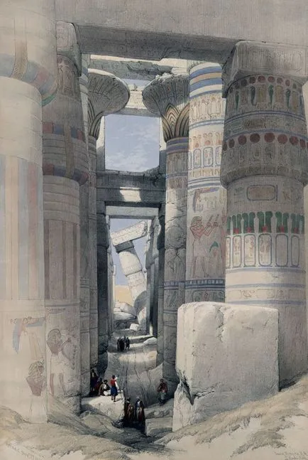 A templom komplexum Karnak
