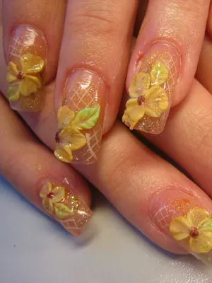 Nails tervezés gél fotó háromdimenziós tervezés és modellezés gél köröm és kapacitás