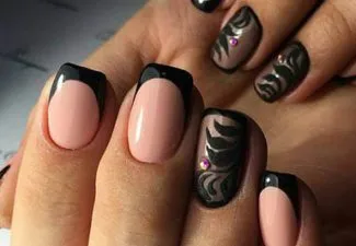 Nails tervezés 2017 fényképet modern elképzelések kabát mintával