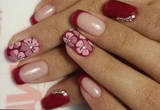 Nails tervezés 2017 fényképet modern elképzelések kabát mintával