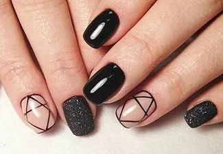 Nails tervezés 2017 fényképet modern elképzelések kabát mintával