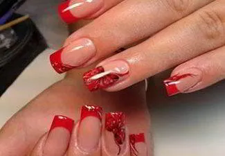 Nails tervezés 2017 fényképet modern elképzelések kabát mintával