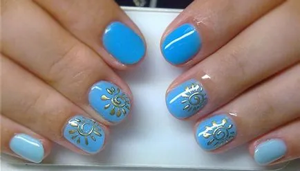 Nails tervezés gél lakk 30 fényképet elegáns manikűr oktatóvideók