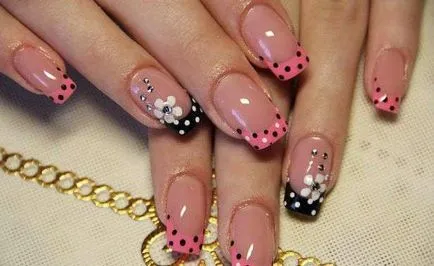 Nails tervezés gél lakk 30 fényképet elegáns manikűr oktatóvideók