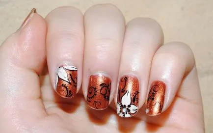 Nails tervezés 2018 130 kép rajzok a körmök (fotó) Nail Design 2018 130 kép rajzok a körmök