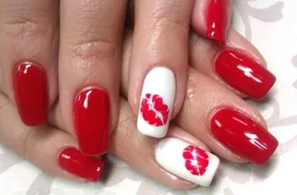 Nails tervezés gél lakk 30 fényképet elegáns manikűr oktatóvideók