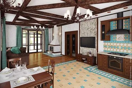 Interior Design konyha-nappali, 20 fotó, 2 video (konyha-nappali) Interior Design konyha-nappali, 20 fotó, 2 videó