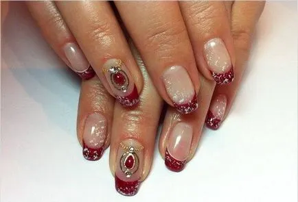 Nails tervezés 2017 fényképet modern elképzelések kabát mintával