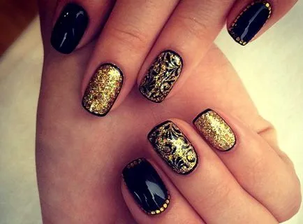 Nails tervezés gél lakk 30 fényképet elegáns manikűr oktatóvideók