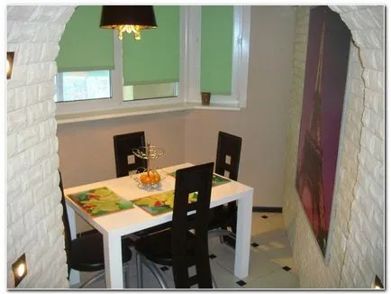 Konyha tervezés egy nappali, design tippek (fotó), konyha tervezés, belsőépítészet, javítás, fotó (nappali) Konyha tervezés egy nappali, design tippek (fotó), konyha tervezés, belsőépítészet, javítás, fotók