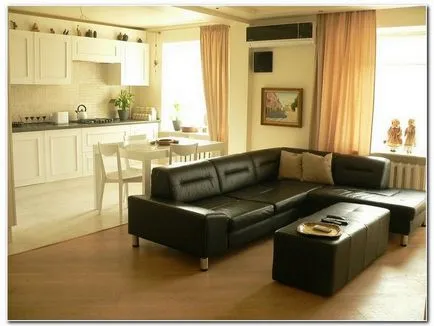 Konyha tervezés egy nappali, design tippek (fotó), konyha tervezés, belsőépítészet, javítás, fotó (konyha, nappali) Konyha tervezés egy nappali, design tippek (fotó), konyha tervezés, belsőépítészet, javítás, fotók