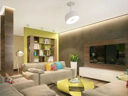 Belsőépítészet modern élet - stílus, oldatok, fotó