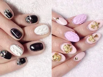 Nails tervezés gél lakkozás 2017 képek hírek és trendek (ami kontraszt) Nails tervezés gél lakkozás 2017 képek hírek és trendek