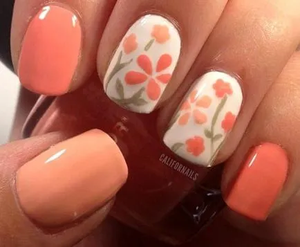 Nails tervezés gél lakk 30 fényképet elegáns manikűr oktatóvideók