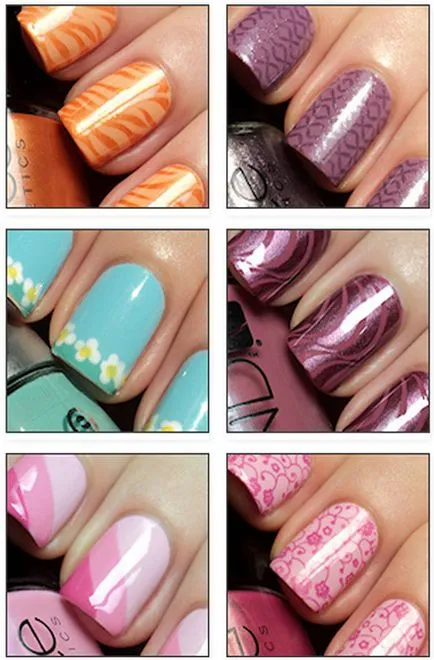 Nail Design 2018 130 kép rajzok a körmök (tervezési) Nail Design 2018 130 kép rajzok a körmök
