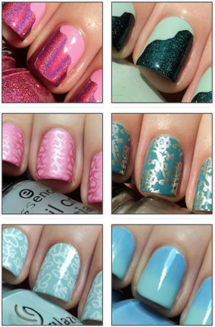 Nail Design 2018 130 kép rajzok a körmök (2018) Nail Design 2018 130 kép rajzok a körmök