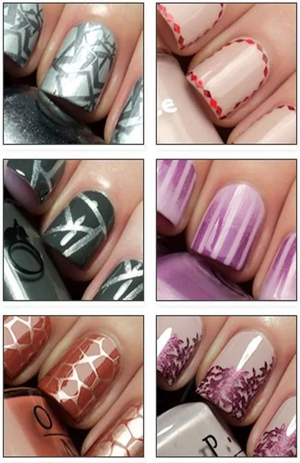 Nail Design 2018 130 kép rajzok a körmök (2018) Nail Design 2018 130 kép rajzok a körmök