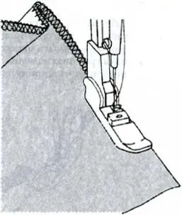 Enciklopédia technológiák és technikák - varrás technikák overlock