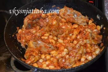 Bean pörkölt csirke - recept fotókkal (recept) Bean pörkölt csirke - recept fotókkal