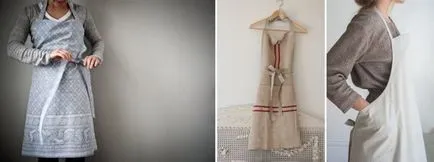 Kötény a konyhában kezével - lépésről lépésre és ötletek (80 fotó)