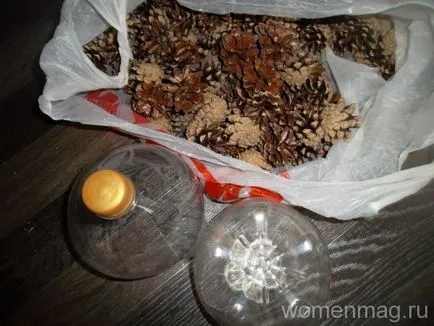 Sün „műanyag palackok és csapok a kezüket (sün dudorok palack) Sün „műanyag palackok és csapok a kezüket