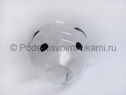 Hedgehog műanyag palackok saját kezűleg