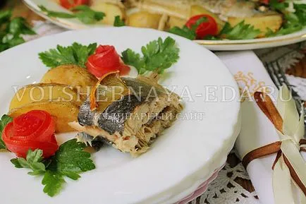 Trout a sütőben