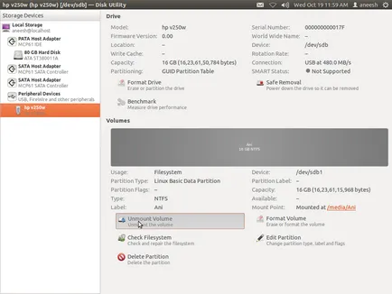 Formázása pendrive-ot linux, losst