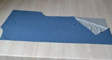 Póló saját kezűleg, varrás női póló kötött kelmék
