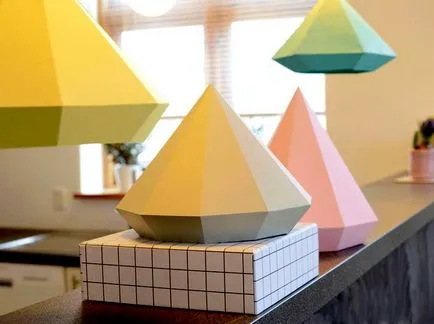Geometry dekoráció ötletek és rendszerek létrehozására irányuló belső dekoráció papír - Fair Masters -