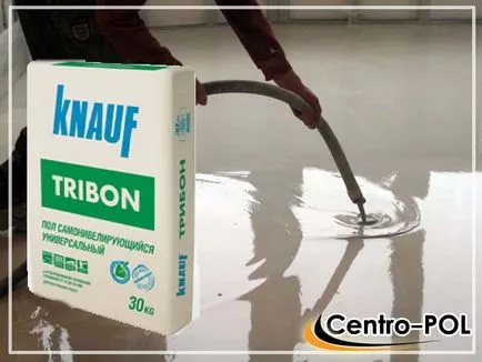Önterülő padló vakolat és a Knauf Tribon vélemények