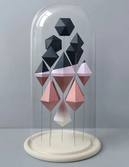 Geometry dekoráció ötletek és rendszerek létrehozására irányuló belső dekoráció papír - Fair Masters -