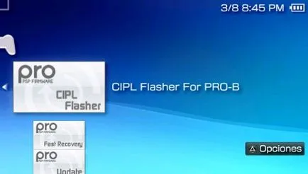 Útmutató a psp firmware