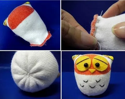 Állatok zoknibábok származó zokni (harisnya) Játékokat zokni, zoknibábok