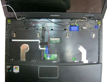 Ez a blog, hogyan kell szétszedni a laptop eMachines D620 (D620) Ez a blog, hogyan kell szétszedni a laptop eMachines D620