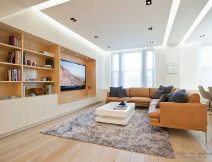 Belsőépítészet és modern nappali, 30 elegáns dekoráció ötletek