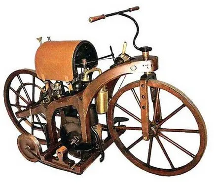 A történelem első motorkerékpár