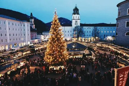 Salzburg, Ausztria Salzburg szól és látnivalók fotókkal