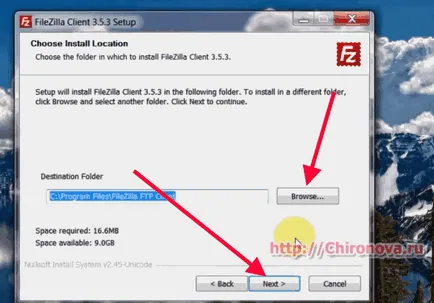Milyen gyorsan feltölteni a fájlokat a tárhely és vissza az ügyfél FileZilla ftp- - Internet technológia