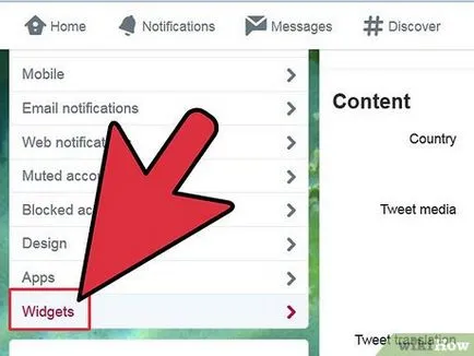Hogyan adjunk twitter a blog vagy website