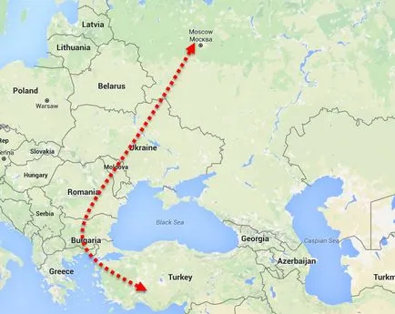 Hogyan lehet eljutni Törökország nélkül repülőgép