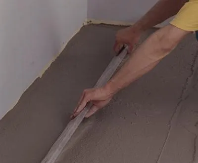 Hogyan és milyen szinten a betonon, a modern technológiák és anyagok