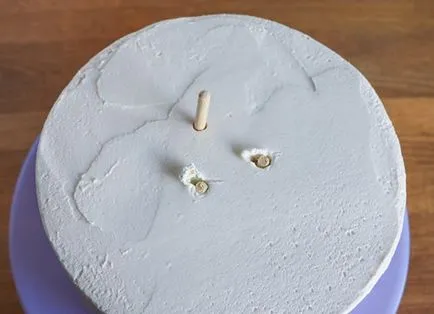 Hogyan máz egy esküvői torta vajkrém