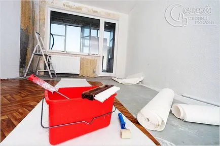 Hogyan ragasztó nem szőtt tapéta - tapéta nem szőtt hátlapon