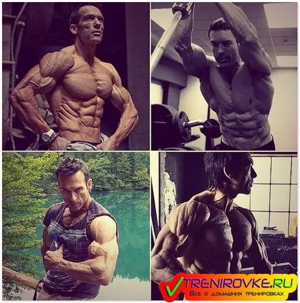 Hogyan kell építeni a bicepsz a bárban - képzés, szivattyúzás, kprazhneniya