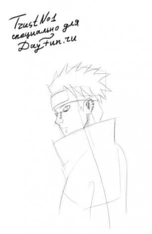 Hogyan kell felhívni a Naruto Pein ceruza szakaszaiban