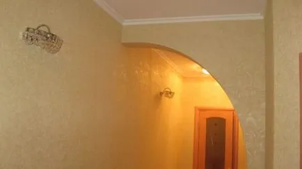 Hogyan illessze tapéta fölött ív sarkai és egyéb tárgyak dekoráció, videó és fotók